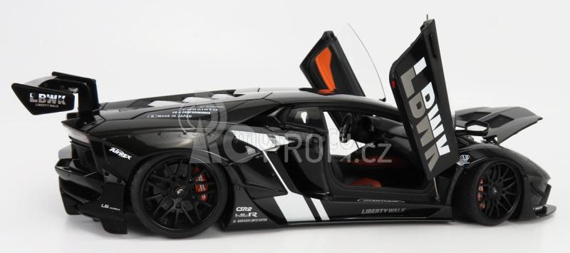 Autoart Lamborghini Aventador Liberty Walk 2017 1:18 Black