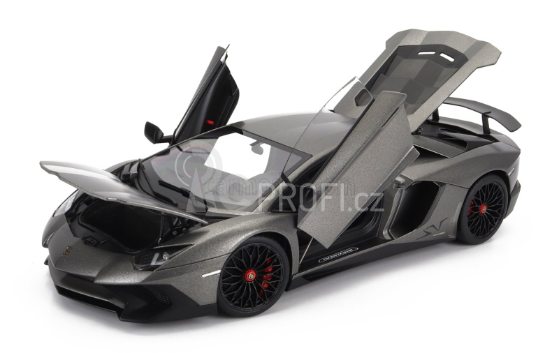 Autoart Lamborghini Aventador Lp750-4sv Superveloce 2015 1:18 Titanově Šedá