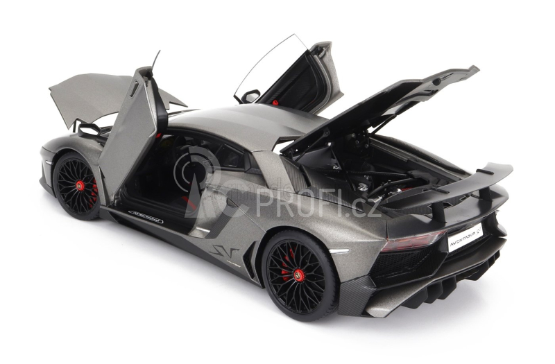 Autoart Lamborghini Aventador Lp750-4sv Superveloce 2015 1:18 Titanově Šedá