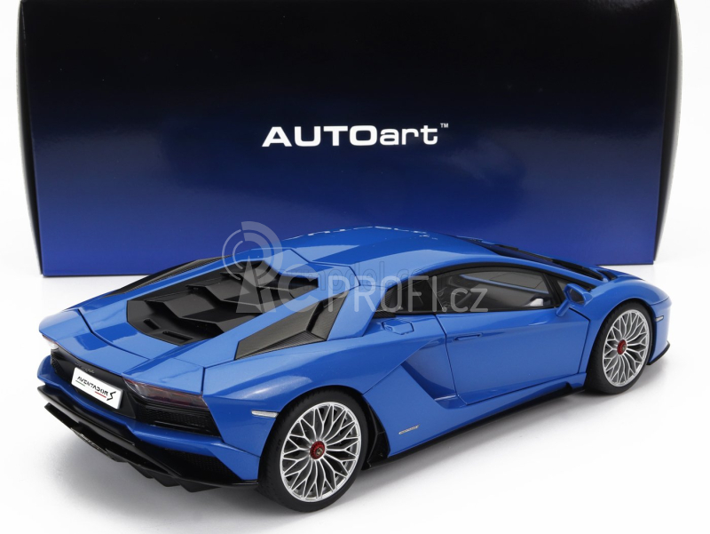 Autoart Lamborghini Aventador S 2017 1:18 Modrá Nila