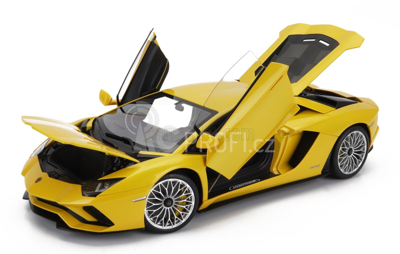 Autoart Lamborghini Aventador S 2017 1:18 Orion Žlutý