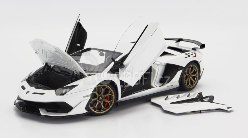 Autoart Lamborghini Aventador Svj 2018 1:18 Bílá