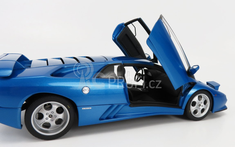 Autoart Lamborghini Diablo Se30 30th Anniversary Edition 1994 1:18 Blue Met