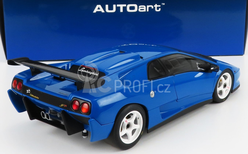 Autoart Lamborghini Diablo Svr 1996 1:18 Blue Le Mans