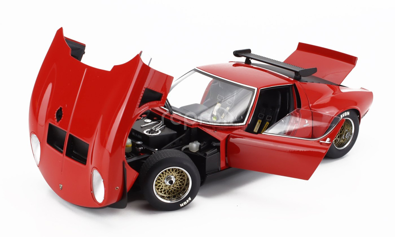 Autoart Lamborghini Miura Svr Jota 1968 1:18 Red