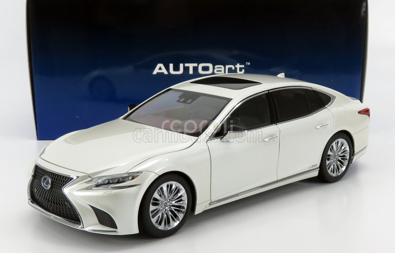 Autoart Lexus Ls500h 2018 1:18 Bílá Perla