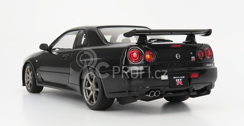 Autoart Nissan Skyline Gt-r (r34) V-specii 2001 1:18 Black Pearl