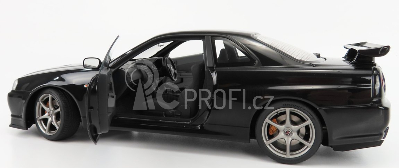 Autoart Nissan Skyline Gt-r (r34) V-specii 2001 1:18 Black Pearl