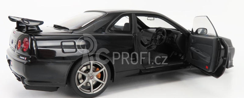 Autoart Nissan Skyline Gt-r (r34) V-specii 2001 1:18 Black Pearl