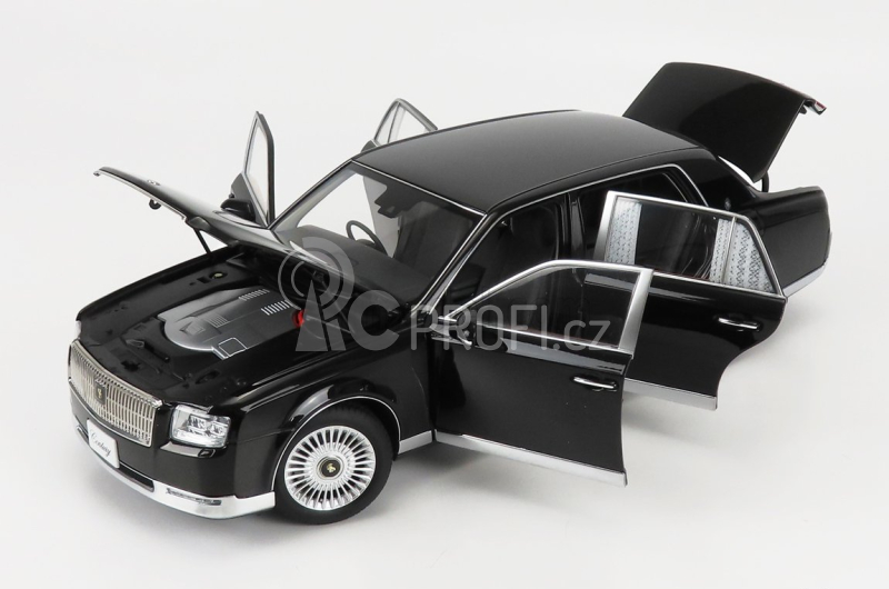 Autoart Toyota Century 2018 (with Curtain) 1:18 Black