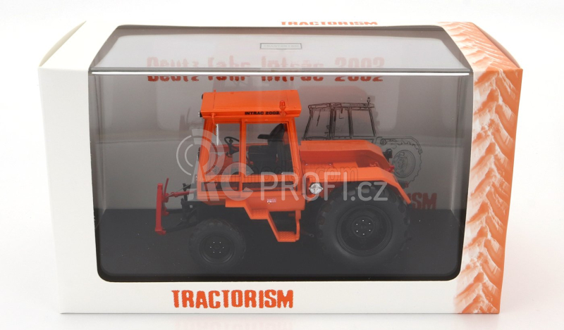 Autocult Deutz Intrac 2002 A Gi Tractor Germany 1972 1:32 Orange