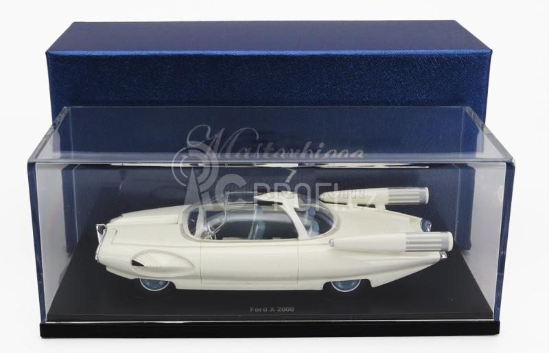 Autocult Ford usa X200 Concept Car 1958 1:43 Bílá