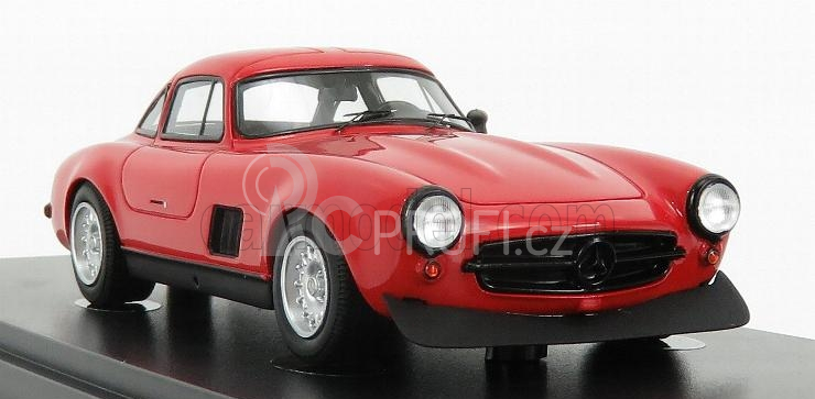 Autocult Mercedes benz 300sl Coupe Gullwing Amg (w198) Flick 1974 1:43 Červená Černá