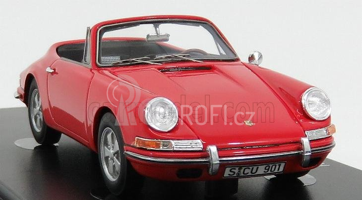 Autocult Porsche 911 901 Karmann Cabriolet 1968 1:43 Red