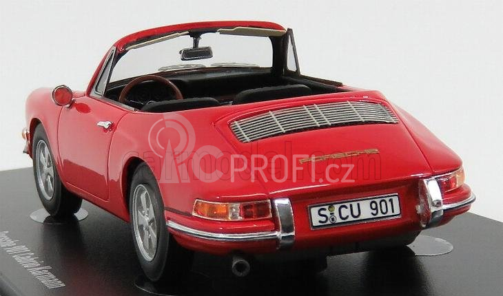 Autocult Porsche 911 901 Karmann Cabriolet 1968 1:43 Red