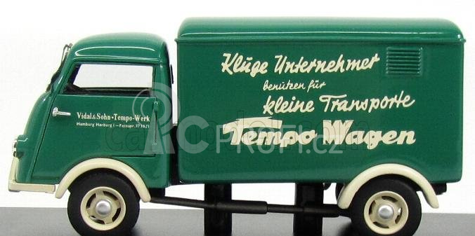 Autocult Tempo Wiking Serie 1 Germany 1953 1:43 Zelená Ivory