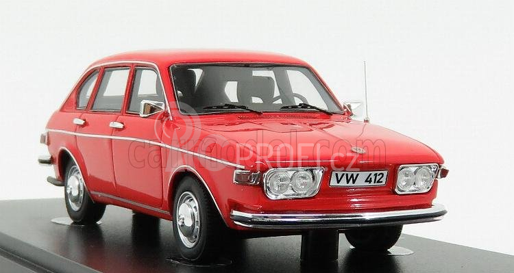 Autocult Volkswagen 412le Limousine 1972 1:43 Red