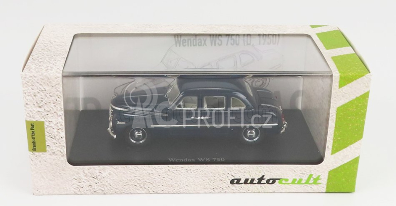 Autocult Wendax Ws 750 Germany 1950 1:43 Tmavě Modrá