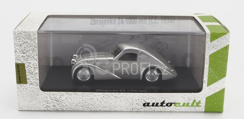 Autocult Zbrojovka Z4 1000 Mil Czech Republic 1934 1:43 Silver