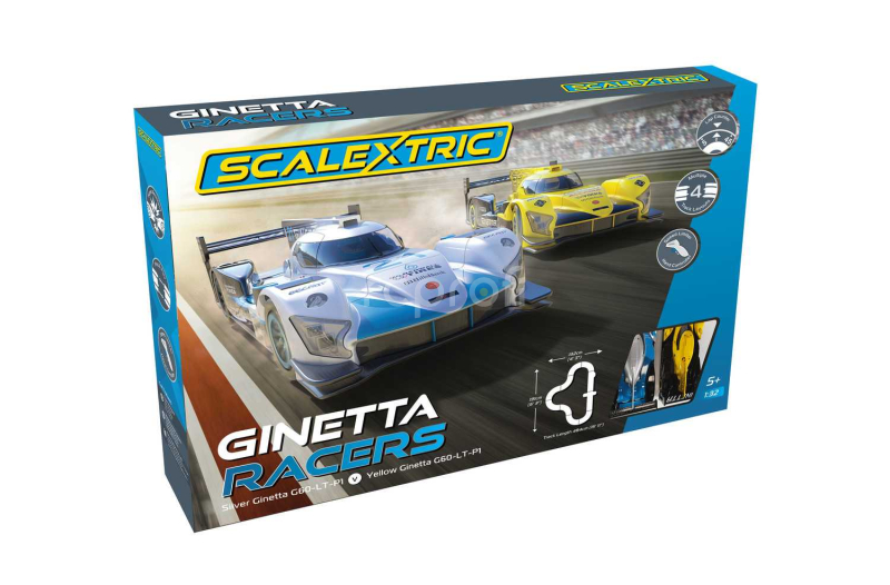 Autodráha SCALEXTRIC C1412P - Scalextric Ginetta Racers Set (1:32)