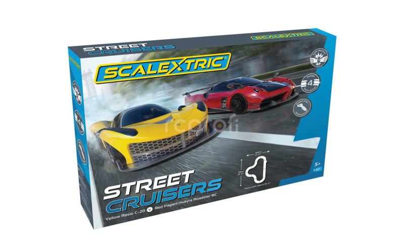 Autodráha SCALEXTRIC C1422P - Street Cruisers Race Set (1:32)