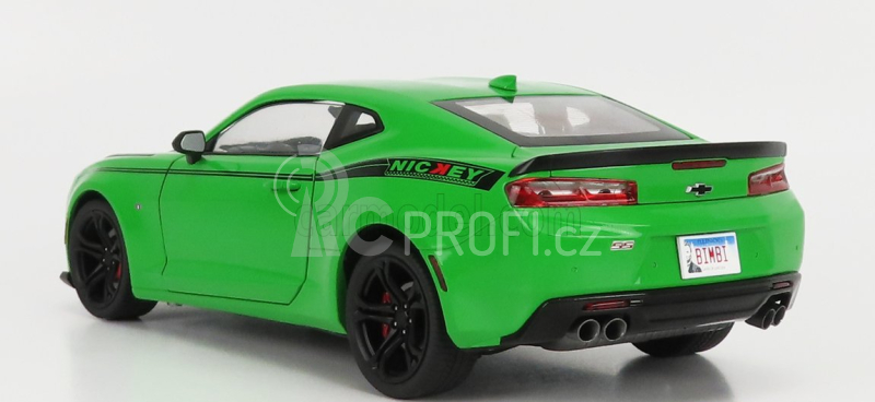 Autoworld Chevrolet Camaro Ss 1le Nickey Coupe 2017 1:18 Zelená Černá