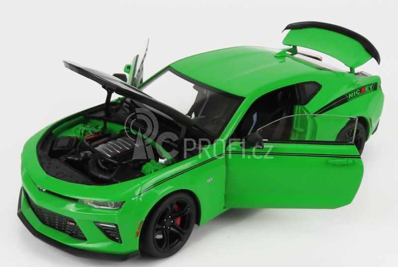 Autoworld Chevrolet Camaro Ss 1le Nickey Coupe 2017 1:18 Zelená Černá