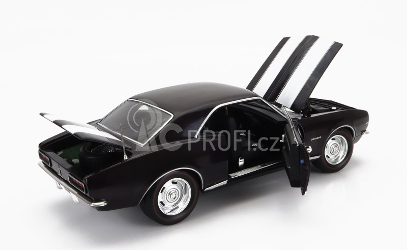 Autoworld Chevrolet Camaro Z/28 Rs Coupe 1967 1:18 Hnědá Bílá