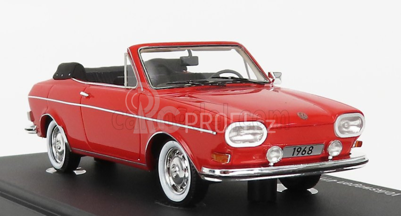 Avenue43 Volkswagen 411l Karmann Cabriolet Open Germany 1968 1:43 Red