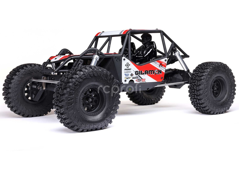 RC auto Axial Gilamon AXP8 2.2 1:8 4WD RTR, červená