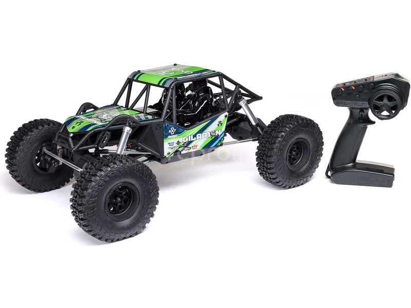 RC auto Axial Gilamon AXP8 2.2 1:8 4WD RTR, červená