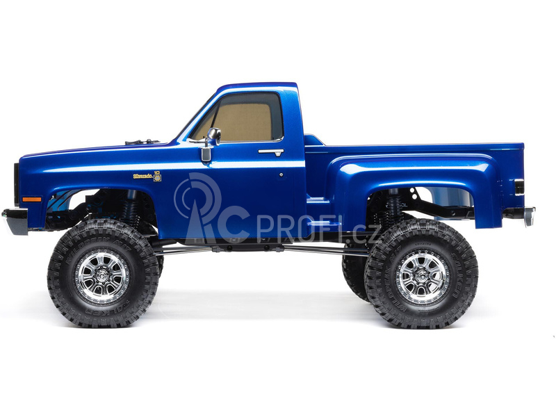 RC auto Axial SCX10 III Base Camp 1:10 4WD Chevy K10 1982 RTR, modrá