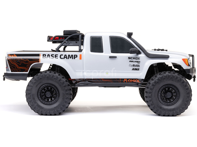 RC auto Axial SCX10 III Base Camp 4WD 1:10 RTR, bílá