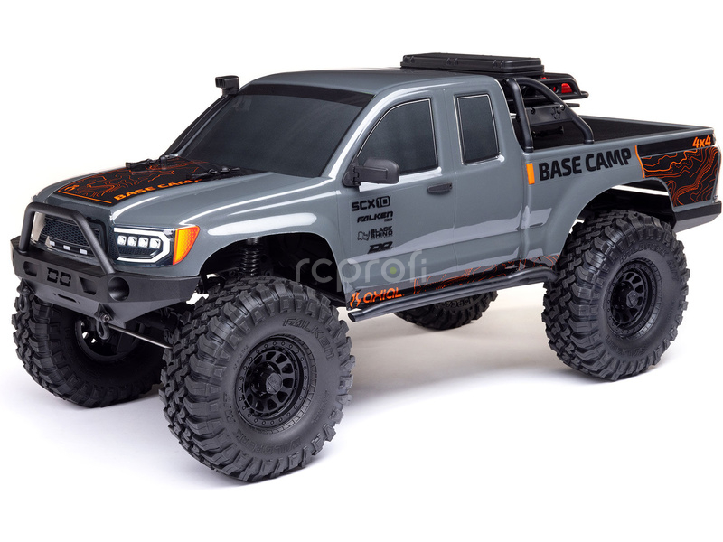 RC auto Axial SCX10 III Base Camp 4WD 1:10 RTR, bílá