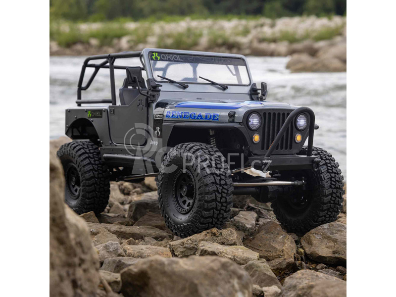 RC auto Axial SCX10 III Jeep CJ-7 1:10 4WD RTR, červená