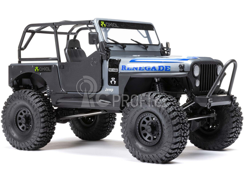 RC auto Axial SCX10 III Jeep CJ-7 1:10 4WD RTR, šedá