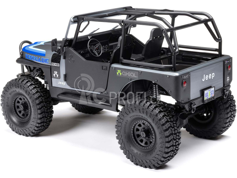 RC auto Axial SCX10 III Jeep CJ-7 1:10 4WD RTR, šedá