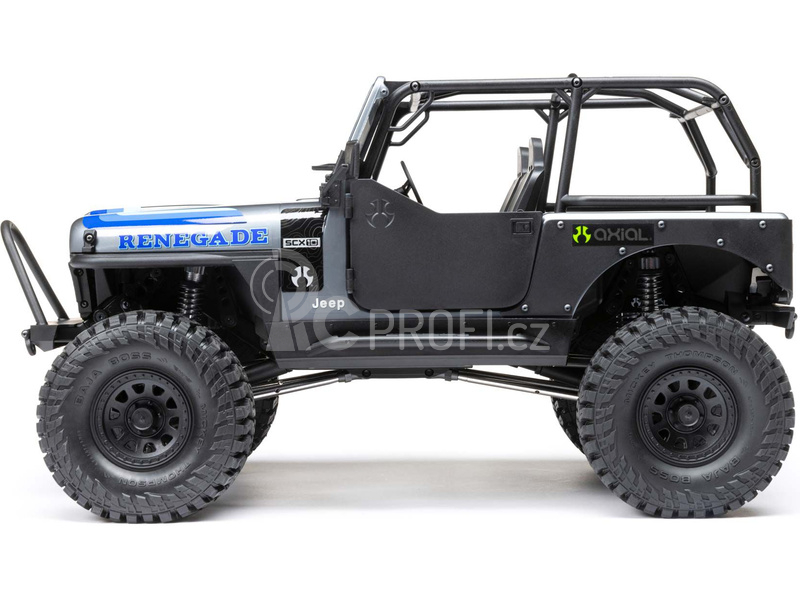 RC auto Axial SCX10 III Jeep CJ-7 1:10 4WD RTR, šedá