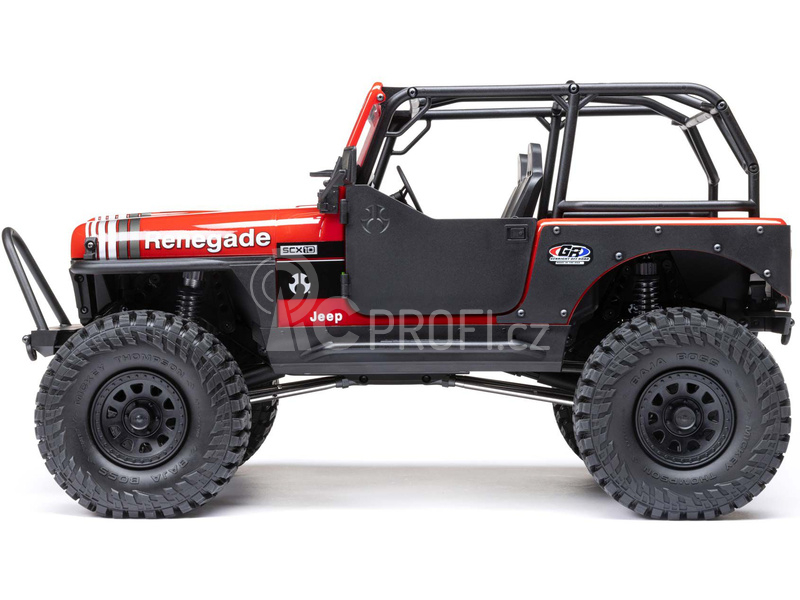 RC auto Axial SCX10 III Jeep CJ-7 1:10 4WD RTR, šedá