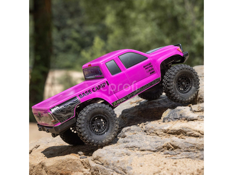 Axial SCX24 Base Camp 1:24 4WD RTR růžový