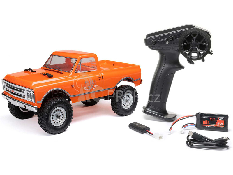 RC auto Axial SCX24 Chevrolet C10 1967 1:24 4WD RTR, černá