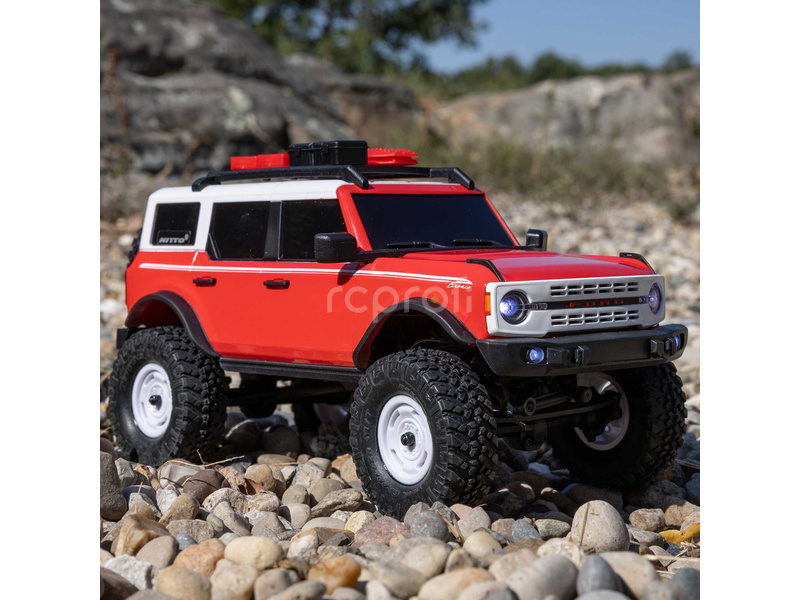 Axial SCX24 Ford Bronco 2021 1:24 4WD RTR bílý