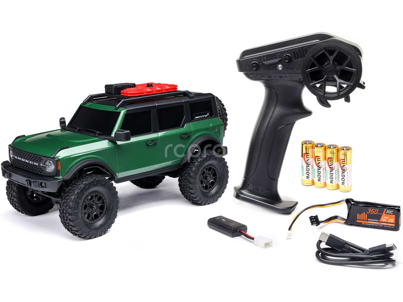 Axial SCX24 Ford Bronco 2021 1:24 4WD RTR bílý