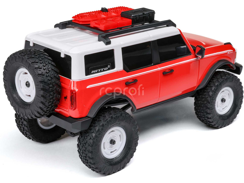 Axial SCX24 Ford Bronco 2021 1:24 4WD RTR červený