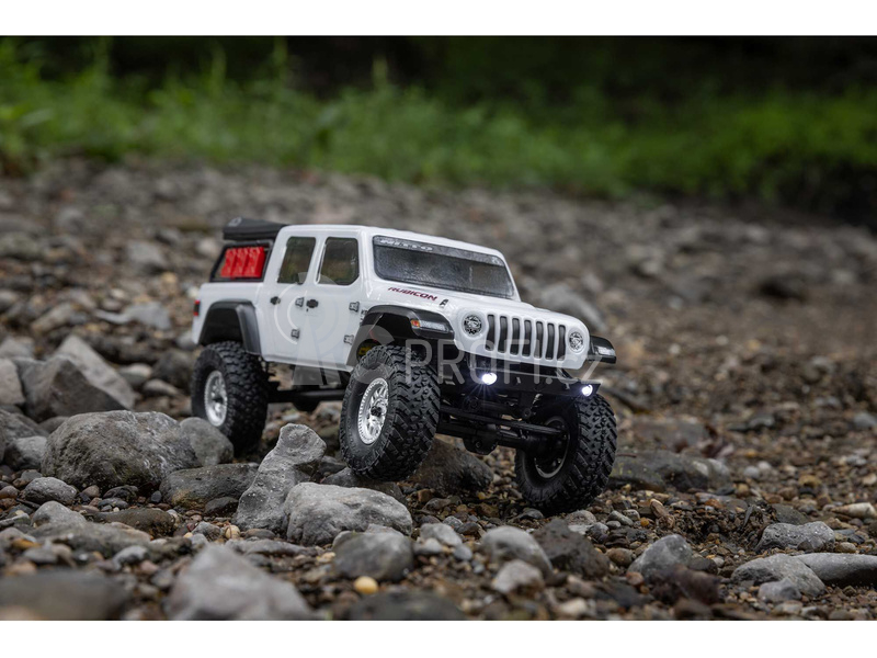 RC auto Axial SCX24 Jeep Gladiator 1:24 4WD RTR, bílá