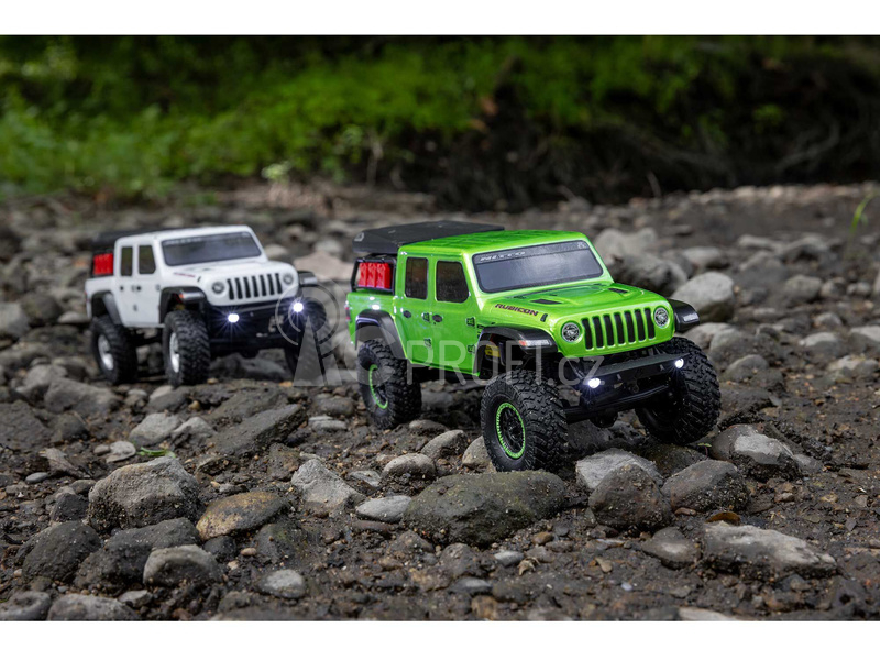 RC auto Axial SCX24 Jeep Gladiator 1:24 4WD RTR, bílá