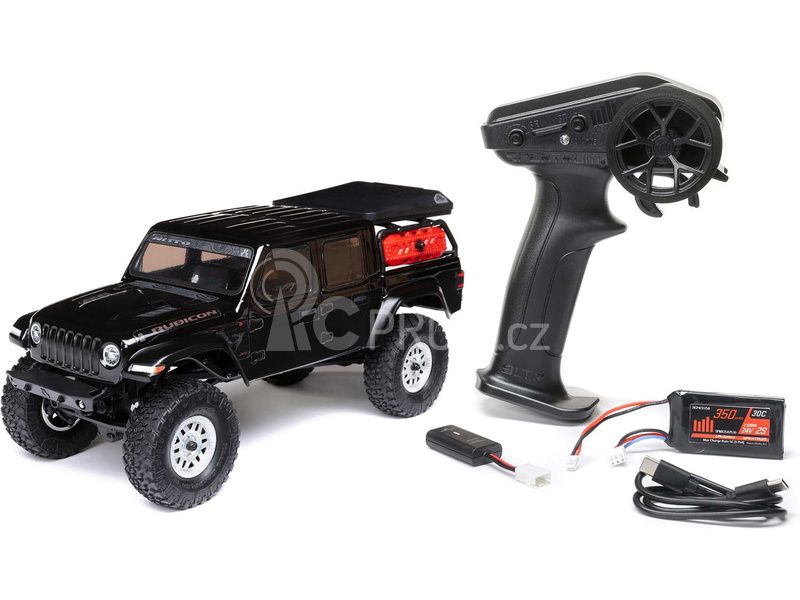 RC auto Axial SCX24 Jeep Gladiator 1:24 4WD RTR, bílá