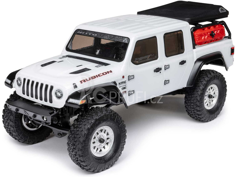 RC auto Axial SCX24 Jeep Gladiator 1:24 4WD RTR, bílá