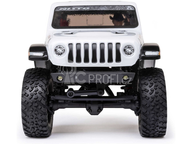 RC auto Axial SCX24 Jeep Gladiator 1:24 4WD RTR, bílá