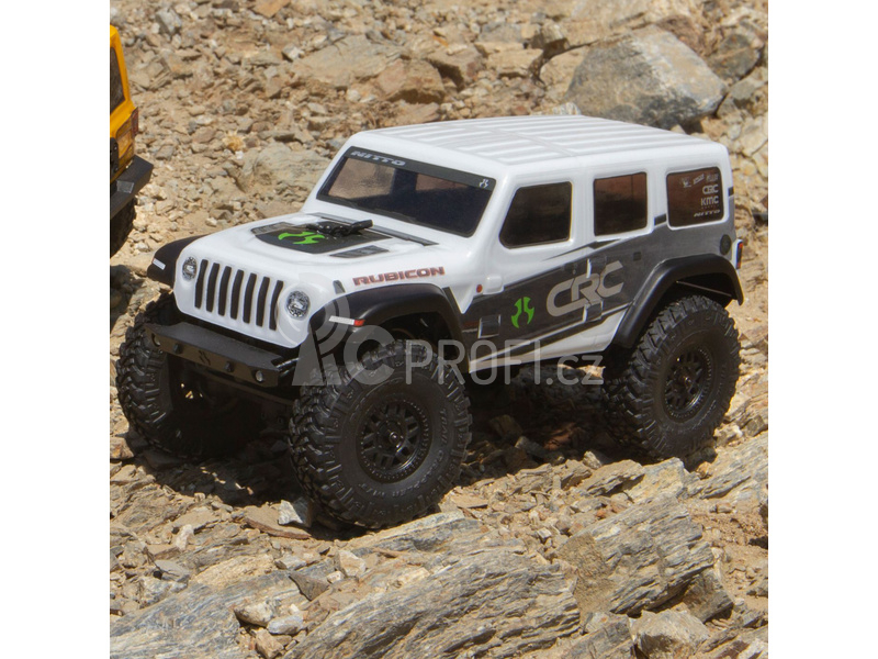 RC auto Axial SCX24 Jeep Wrangler JLU CRC 2019 V2 1:24 4WD RTR, bílá